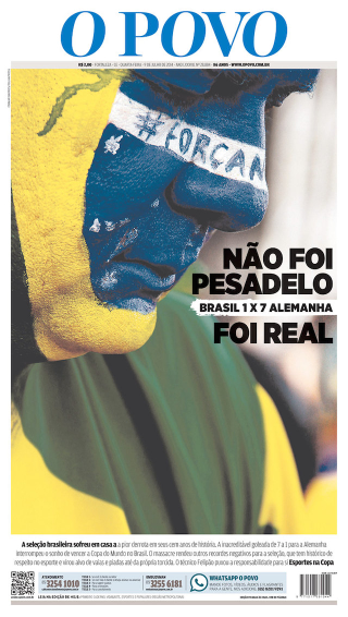 Illustration for article titled Today's Brazilian Newspaper Covers Are Pure Sadness